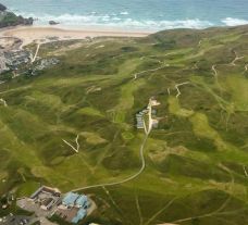 Perranporth golf course in top 100 links courses in England