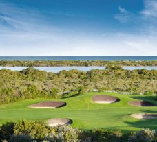 The Goose Valley Golf Club's beautiful golf course in striking South Africa.