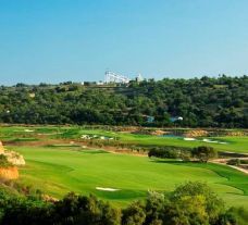 View Amendoeira Faldo Course's impressive golf course situated in dazzling Algarve.