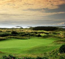 The Royal Portrush Golf Club's lovely golf course within impressive Northern Ireland.