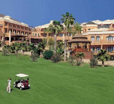 hotel las madrigueras, tenerife with the golf las americas course in the foreground