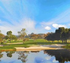 The Bay Hill Golf Club's picturesque golf course situated in incredible Florida.