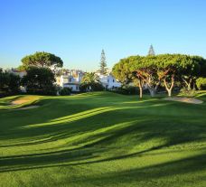 The Pinhal Golf Course's beautiful golf course in striking Algarve.
