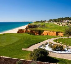 The Vale do Lobo Royal Golf Course's scenic golf course situated in gorgeous Algarve.