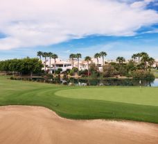 The Alicante Golf Club's beautiful golf course within amazing Costa Blanca.