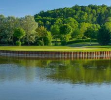 The Golf du Chateau de Chailly's beautiful golf course in striking Paris.