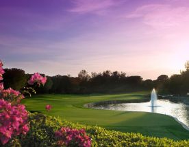 The National Golf Club's impressive golf course situated in pleasing Belek.