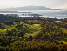 The Golf Dolce Fregate Provence's impressive golf course in incredible South of France.