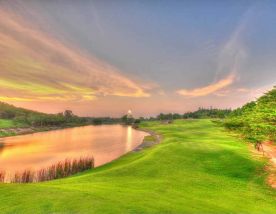 The St Andrews 2000 Country Club's scenic golf course in vibrant Pattaya.