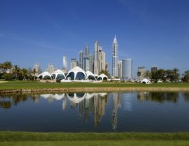 View Emirates Golf Club's picturesque golf course situated in sensational Dubai.