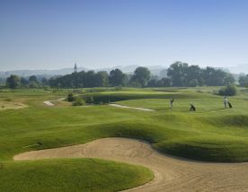 The Porsche Golf Course's scenic golf course in gorgeous Germany.