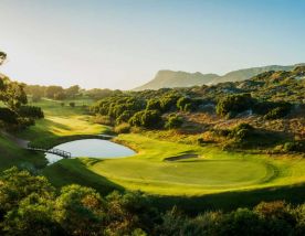The Clovelly Country Club's beautiful golf course within amazing South Africa.