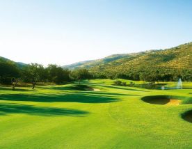 The Gary Player Country Club's beautiful golf course in magnificent South Africa.