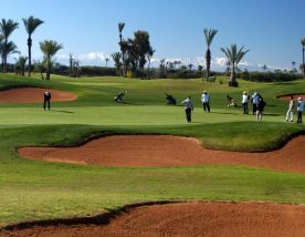 View Golf Amelkis's lovely golf course within impressive Morocco.