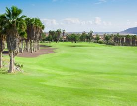 The Golf del Sur's lovely golf course situated in staggering Tenerife.