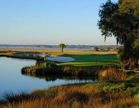 View Harbour Town Golf Links's picturesque golf course within dazzling South Carolina.