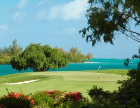 View Ile aux Cerfs Le Touessrok's picturesque golf course in astounding Mauritius.