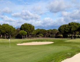 The La Monacilla Golf Club's beautiful golf course in striking Costa de la Luz.