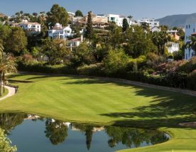 The La Quinta Golf Club's lovely golf course in dramatic Costa Del Sol.