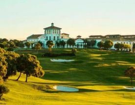 The La Reserva Golf Club's beautiful golf course within staggering Costa Del Sol.