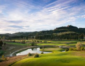 The Golf Club Castelfalfi's beautiful golf course within brilliant Tuscany.