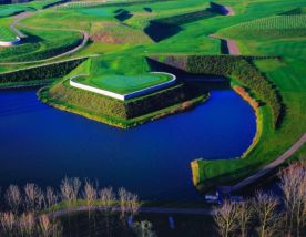 View Dunkirk Golf Blue Green's lovely golf course in amazing Bruges  Ypres.