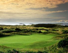 The Royal Portrush Golf Club's lovely golf course within impressive Northern Ireland.