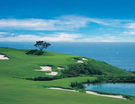 All The Pelican Hill Golf Club's beautiful golf course situated in spectacular California.