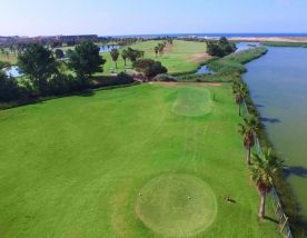 The Salgados Golf Course's lovely golf course in striking Algarve.