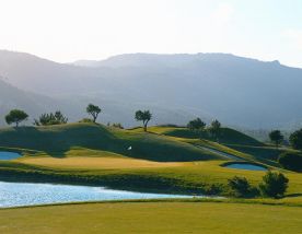 The Penha Longa Atlantic Golf Course's picturesque golf course situated in stunning Lisbon.