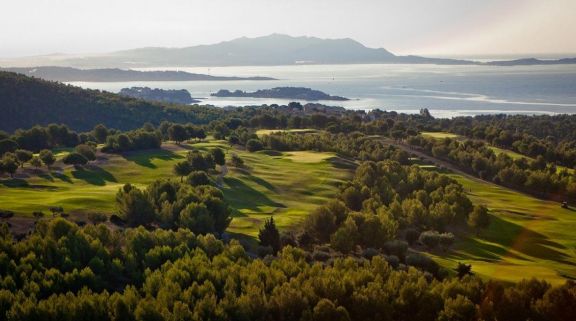 The Golf Dolce Fregate Provence's impressive golf course in incredible South of France.