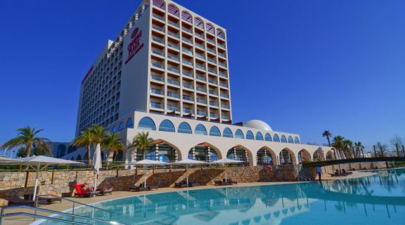 The Crowne Plaza Hotel's lovely main pool in incredible Algarve.