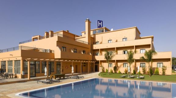 View Praia Sol Hotel's scenic main pool in sensational Algarve.