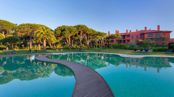 The Sheraton Cascais's scenic pool within dazzling Lisbon.