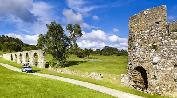 The Penha Longa Atlantic Golf Course's impressive golf course situated in stunning Lisbon.