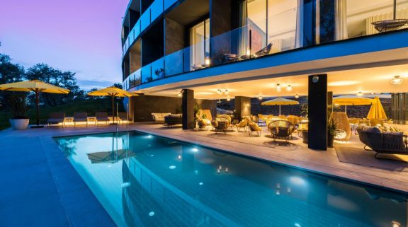 The Lavida Hotel's lovely main pool within sensational Costa Brava.