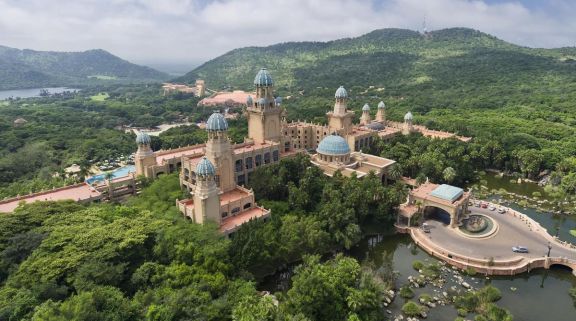 The Palace of the Lost City's scenic hotel in breathtaking South Africa.