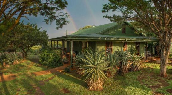 The Three Tree Hill Lodge's picturesque lodge within gorgeous South Africa.