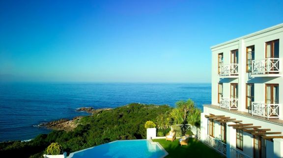 The Plettenberg Hotel's beautiful sea view pool in incredible South Africa.