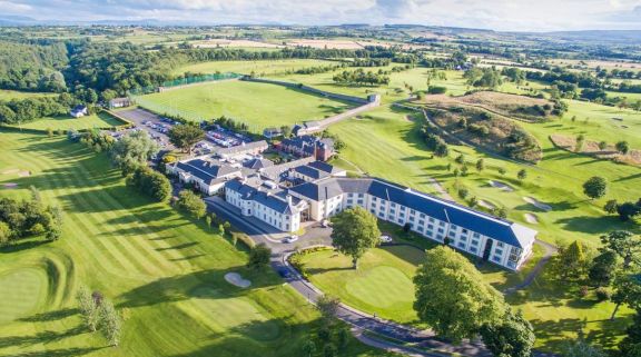 The Roe Park Resort's impressive hotel within astounding Northern Ireland.