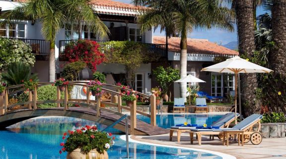 All The Seaside Grand Hotel Residencia's lovely main pool in marvelous Gran Canaria.