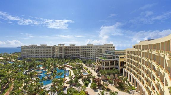 The Sheraton Sanya Haitang Bay Resort's picturesque hotel within gorgeous China.