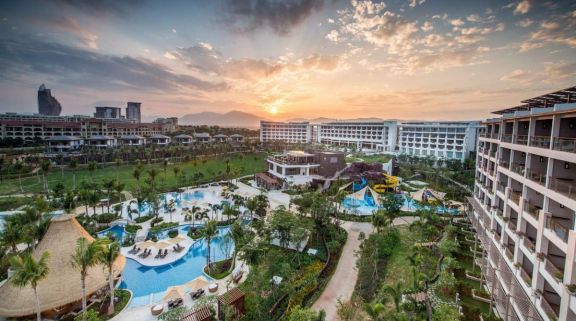 The Shangri-La Sanya Resort and Spa's scenic hotel in sensational China.