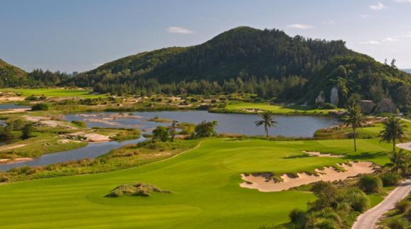 View The Dunes at Shenzhou Peninsula's lovely golf course within impressive China.