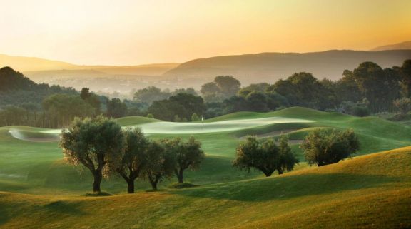 The Argentario Golf Club's impressive golf course within astounding Tuscany.