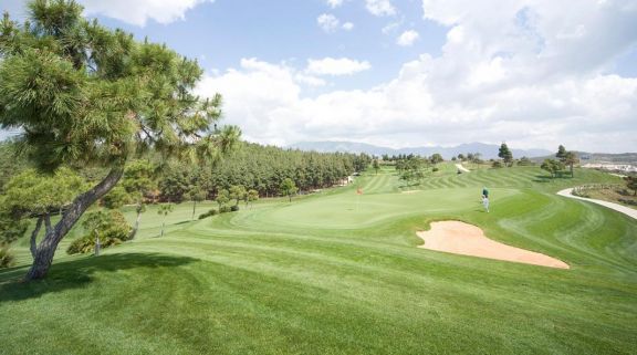 View El Chaparral Golf Club's impressive golf course situated in brilliant Costa Del Sol.