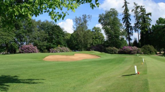 Frilford Heath Golf Club's beautiful golf course situated in vibrant Oxfordshire.