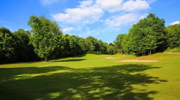 The Golf d Augerville's impressive golf course situated in striking Paris.