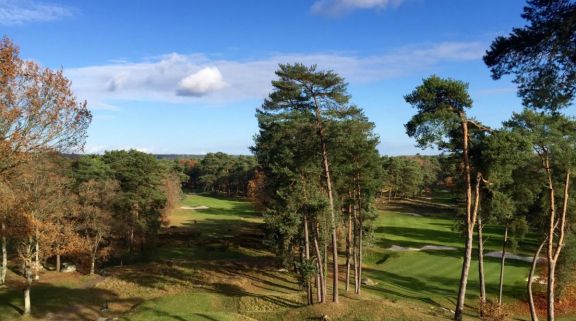 The Golf de Fontainebleau's beautiful golf course in amazing Paris.