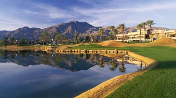 The La Quinta Golf Club's scenic golf course situated in dramatic Costa Del Sol.